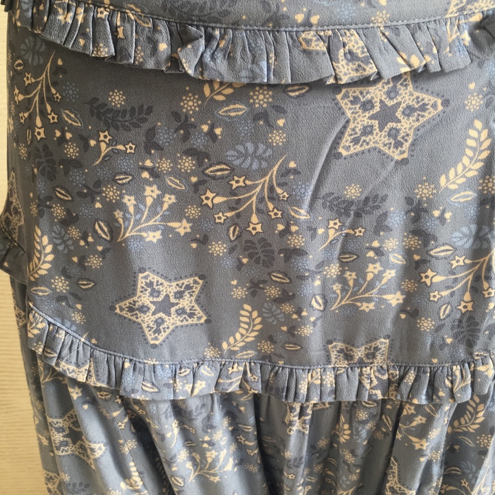 Spell LAST CALL! Skirt Sz L Peekaboo Maxi Mini - Picture 7 of 8